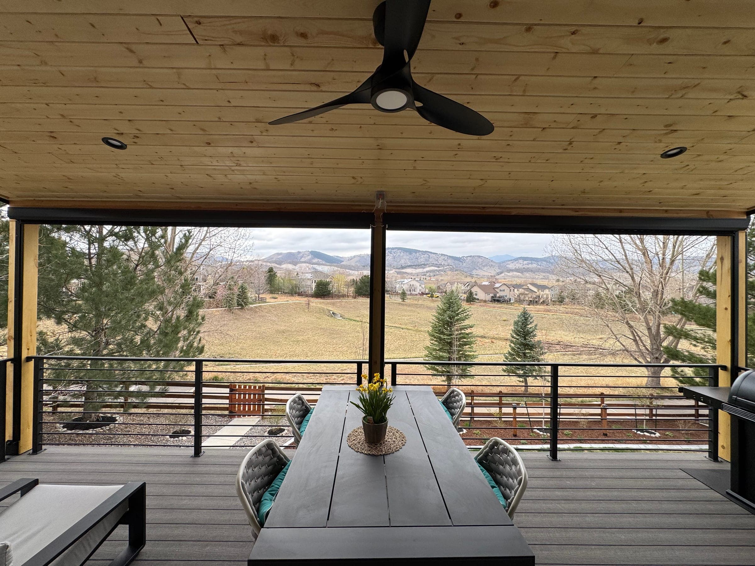 Composite deck built by Haka Decks in the Denver metro