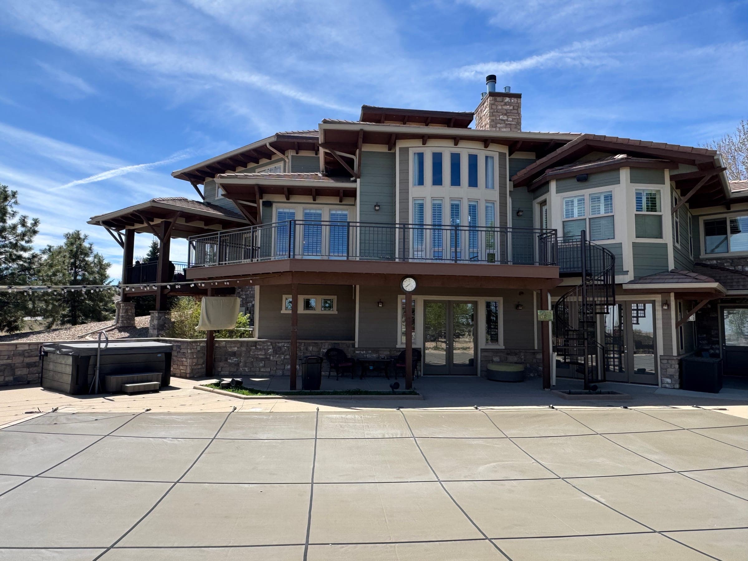 Composite deck built by Haka Decks in the Denver metro