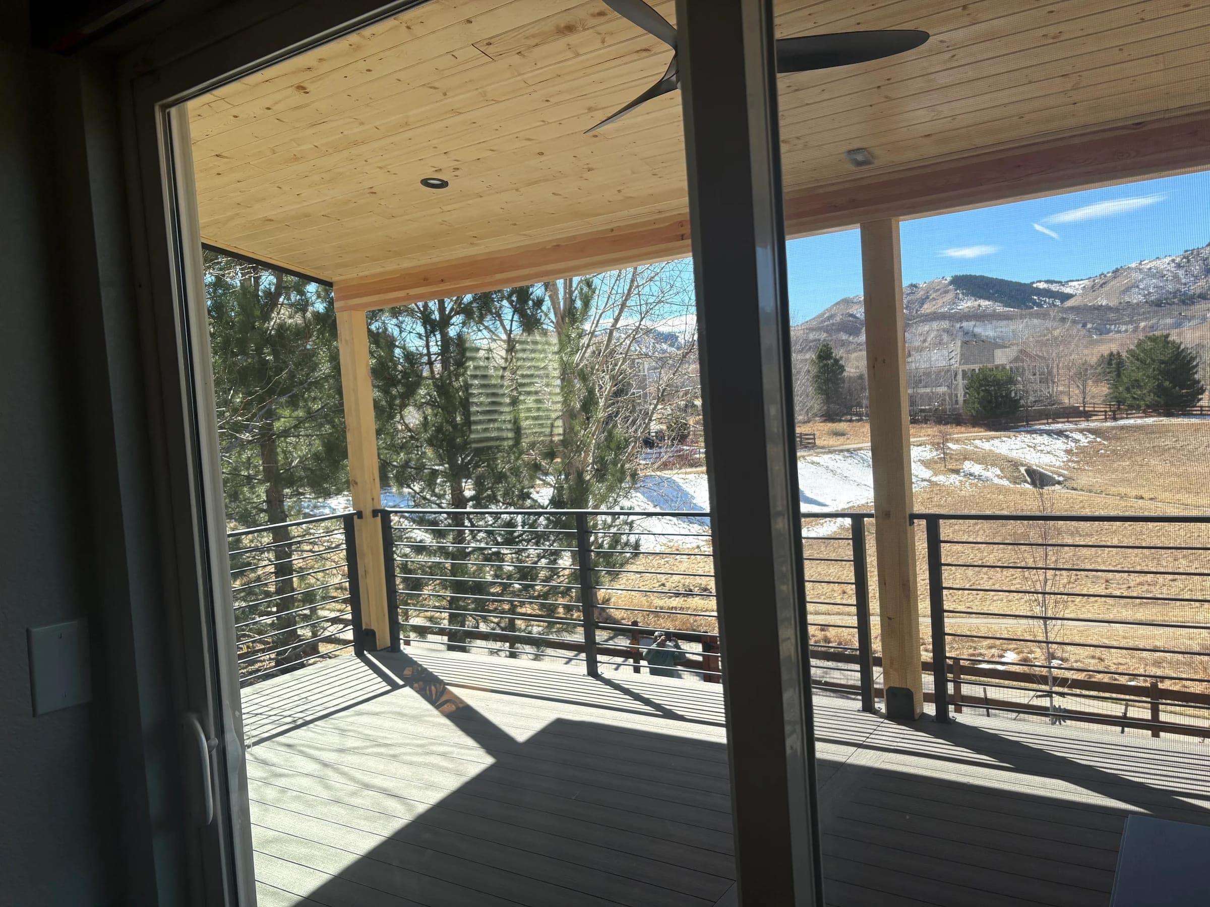 Deck built by Haka Decks near Golden, CO
